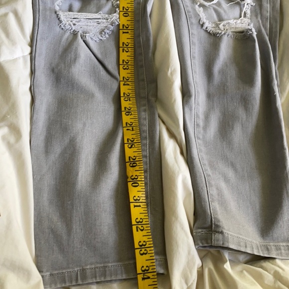 Garage Grey High Waist Jegging Jeans, Size 11 - Picture 11 of 11